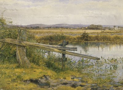 Am Flussufer von John Edward Newton